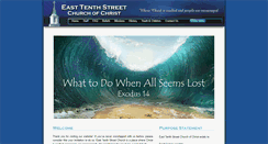 Desktop Screenshot of easttenth.org